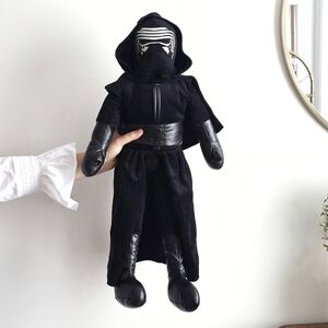 Star Wars Kylo Ren Plush Doll 27” Large Soft Figure Collectible Black Cloak Jay